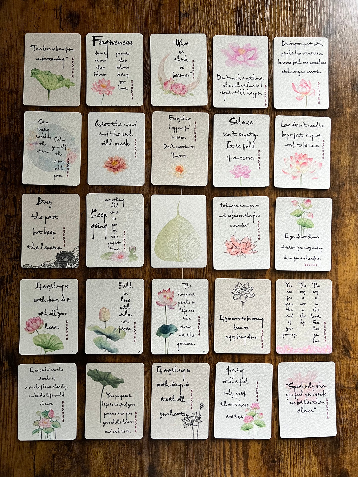 Buddha Quote Cards | Inspirational Gift for Friends | Spiritual Gift | Meditation Quotes | Zen Buddha Quotes | Mental Health Art | Self Love