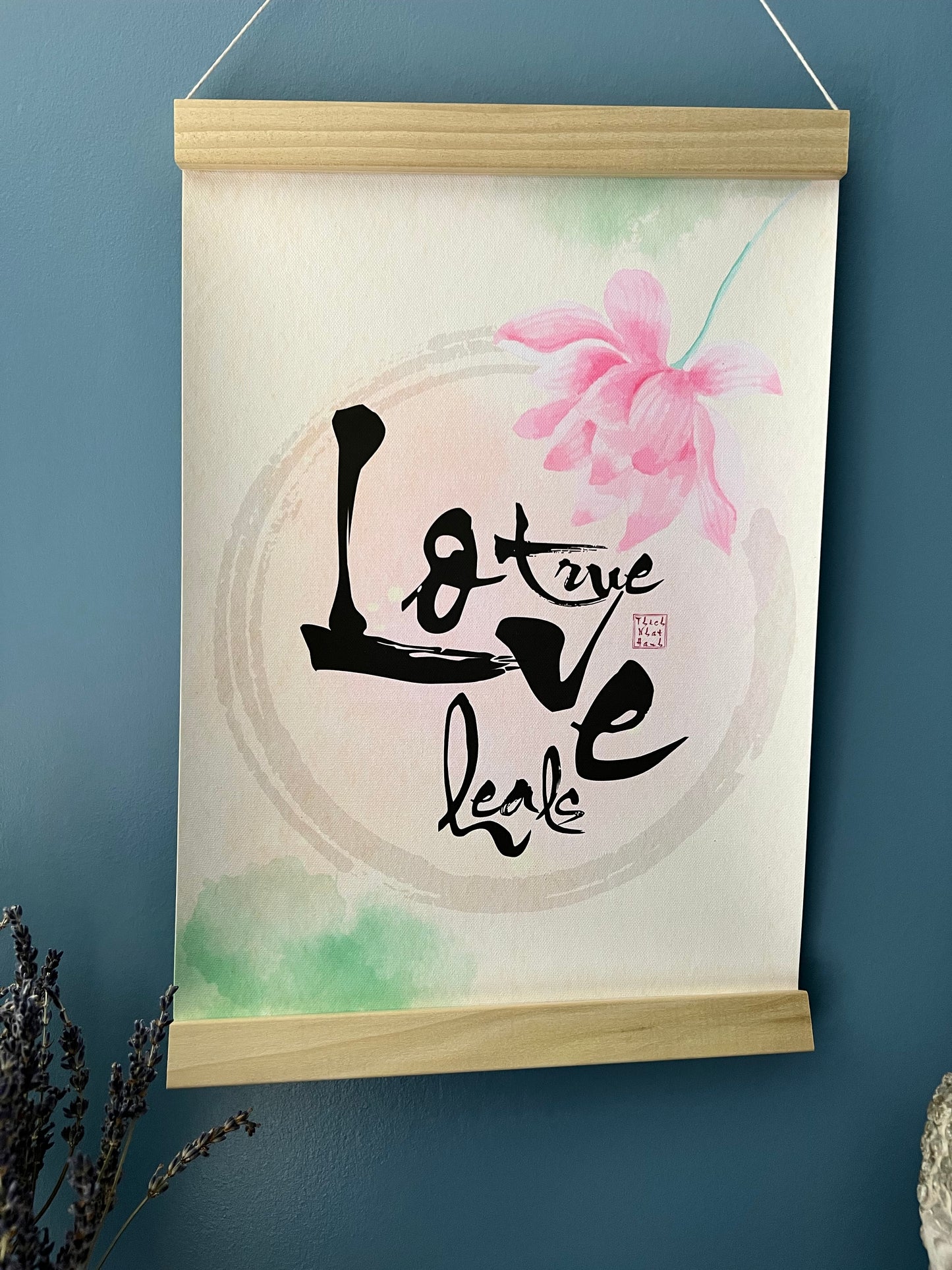 "LOVE" Hanging Canvas