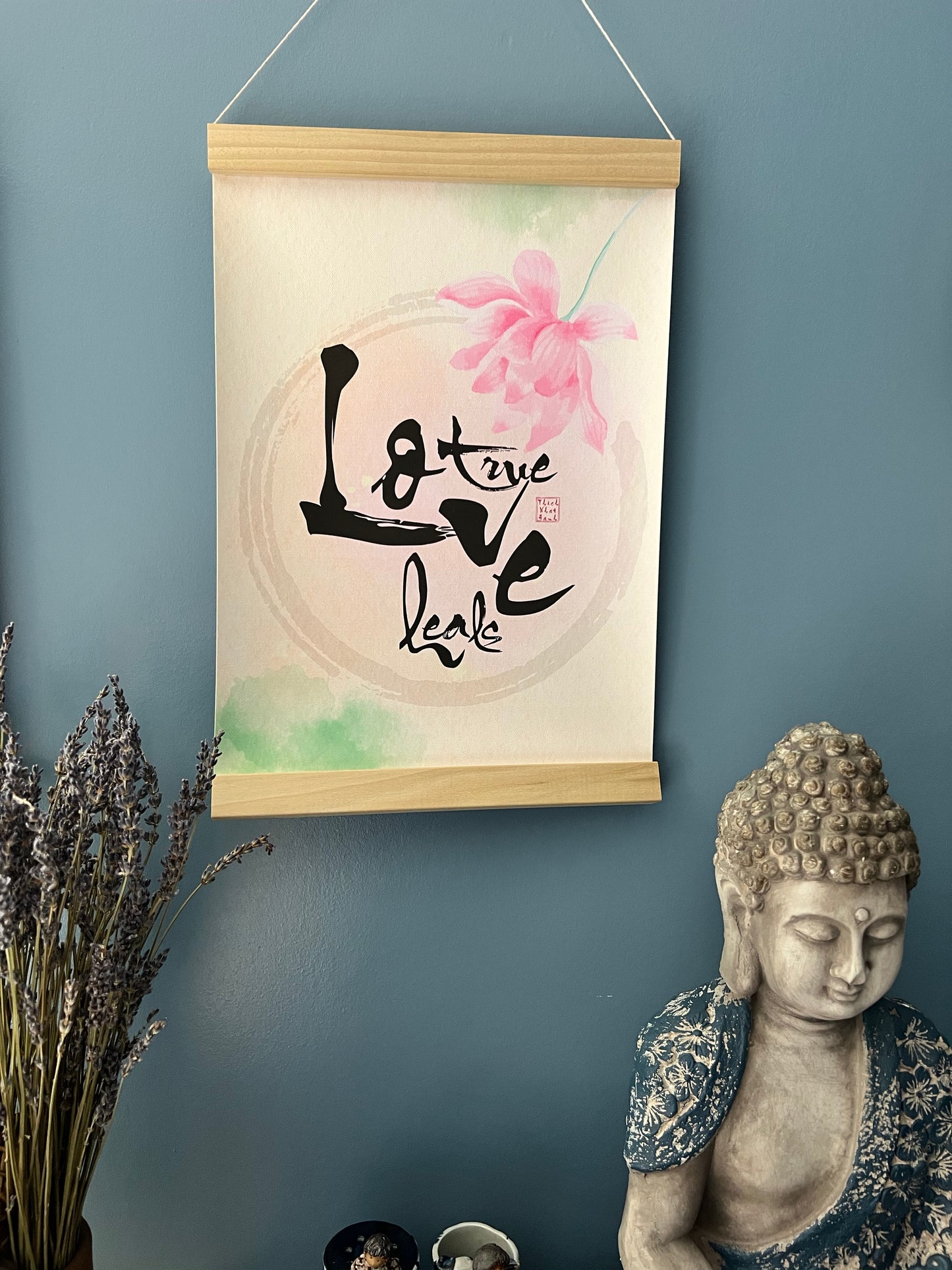 "LOVE" Hanging Canvas