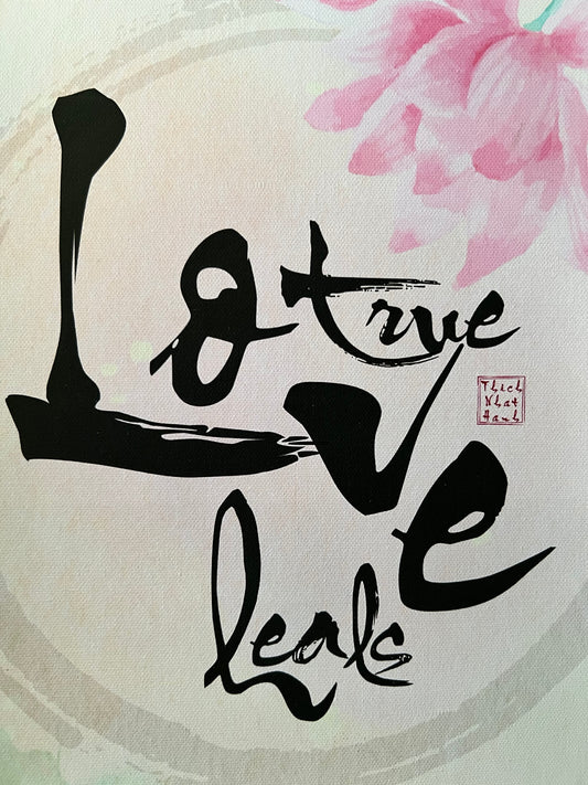 "LOVE" Hanging Canvas